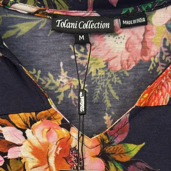 Tolani Collection NWT Floral Vivian Maxi Dress with Pockets size M - Picture 7 of 16